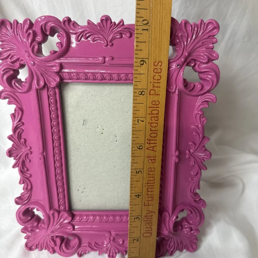 Diva Hot Pink Picture Frame French Baroque Art Wall Tabletop 8